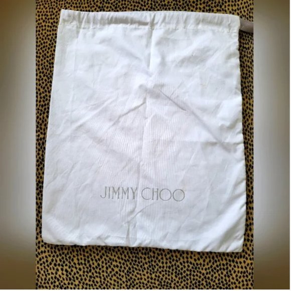 Jimmy Choo white dust bag size 11"x14" - Picture 1 of 1